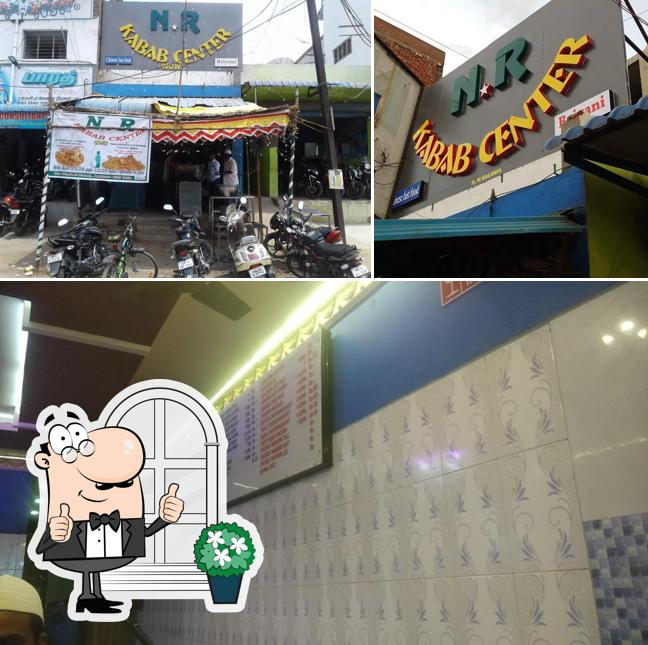 The exterior of Ambur NR Briyani & Kabab Center