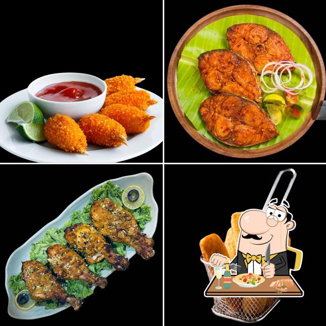 Food at Cafe Khoraaki