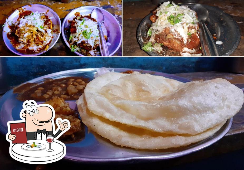 Food at Ashok Chola Bhatura Shop