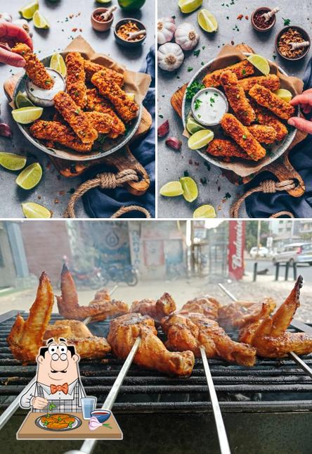 Chicken wings at Daddy's Chakhna Secrets