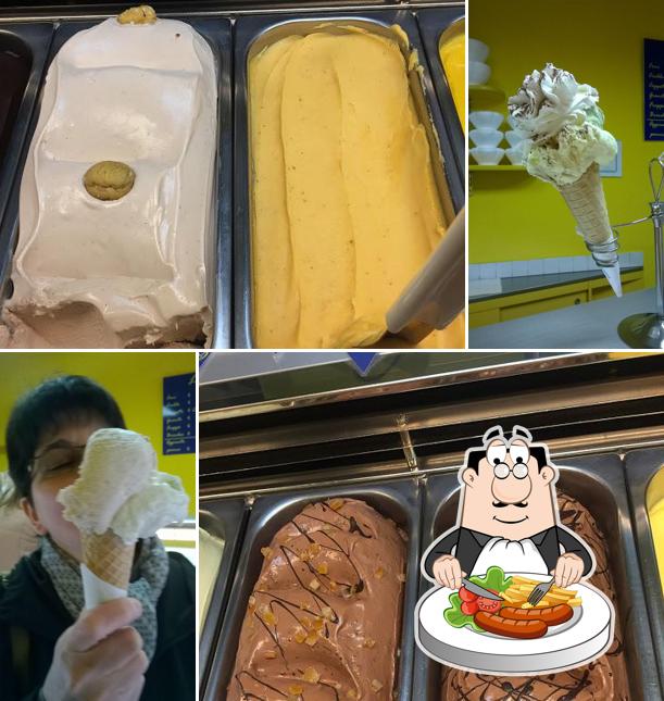 Cibo al Gelateria Gorini con dehors
