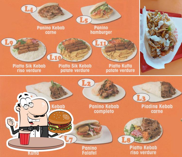 Prova un hamburger a Pak Fast Food