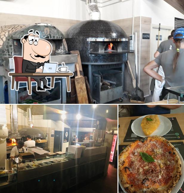 Dai un'occhiata agli interni di Pizzeria Braceria Scostumata