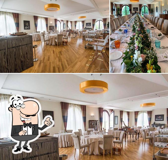 Gli interni di Radici Ristorante Castel Giorgio
