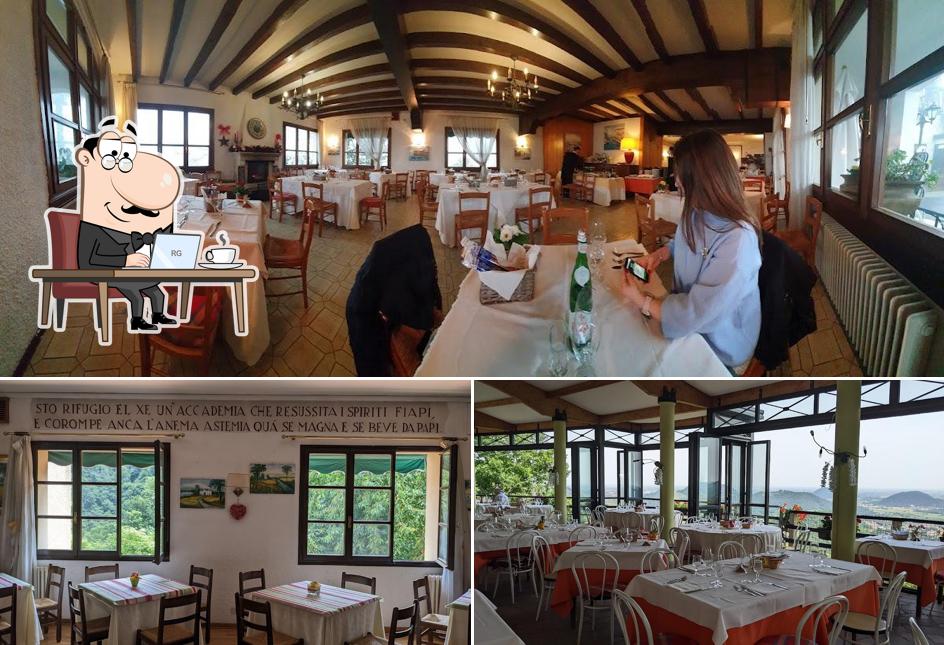 Gli interni di Rifugio Monte Rua