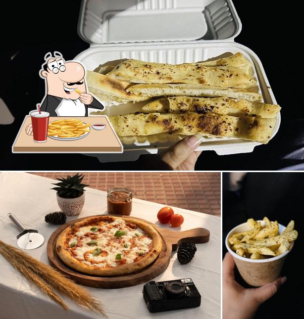 French fries at Shrooms Eatery and Pizzeria