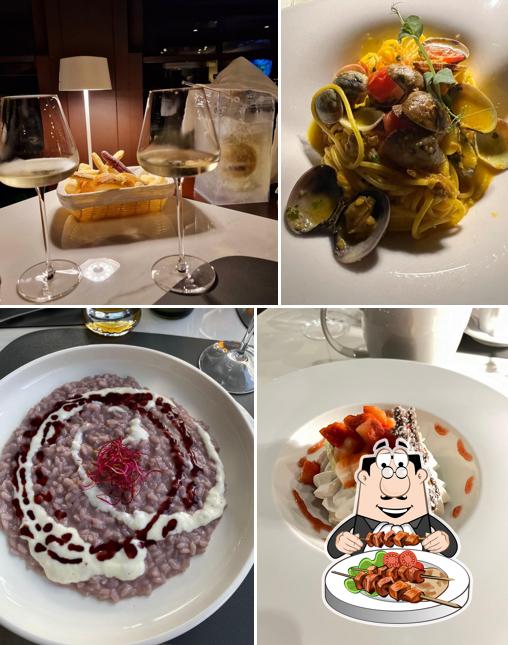 Platti al Ristorante Al Bacio