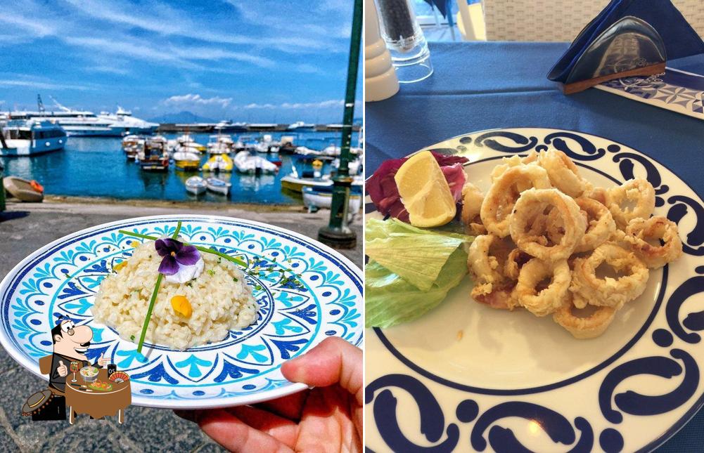 Platti al Ristorante Augusto Capri
