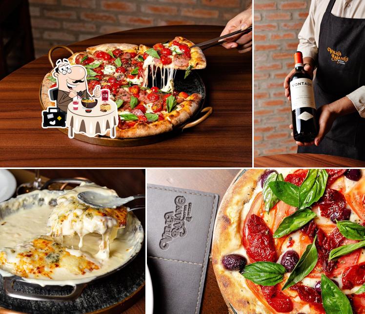 Platos en Villa Raiano