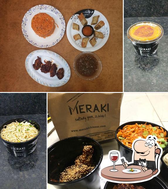 Food at Meraki matunga