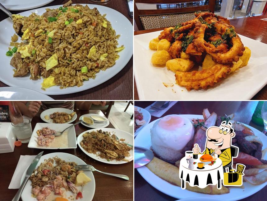 Comida em Rinconcito peruano