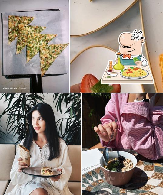 Food at Mr. Bean Cafe