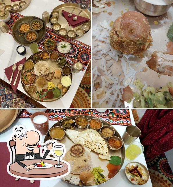 Food at Achija Gujarati Thal (SBR)