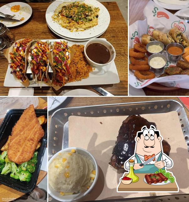 Baby back ribs at Chilis