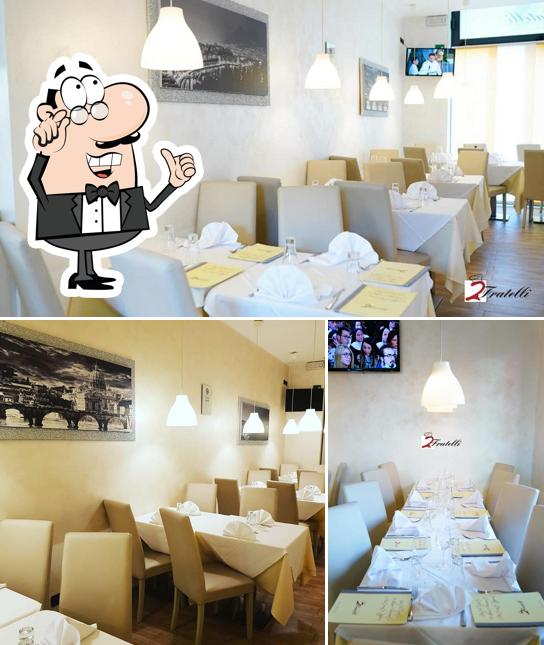 Dai un'occhiata agli interni di Due Fratelli