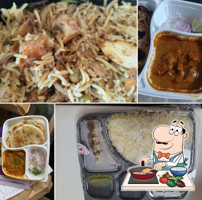Chicken curry at LunchBox - Meals and Thalis