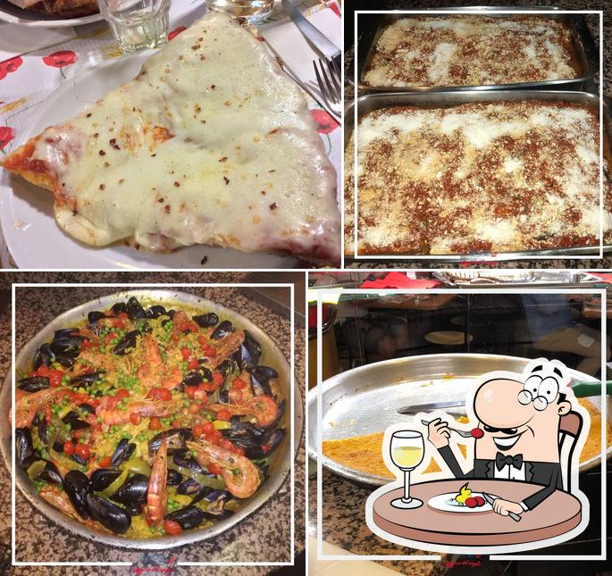 Platti al Pizzeria Dell'Angelo