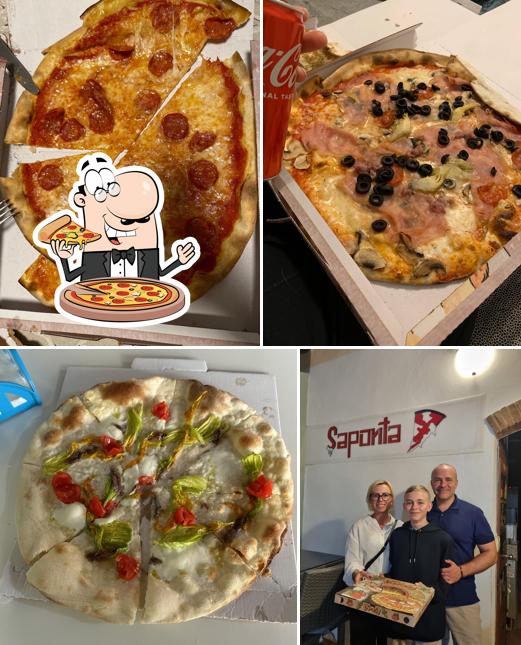 A Pizzeria Saporita, puoi prenderti una bella pizza