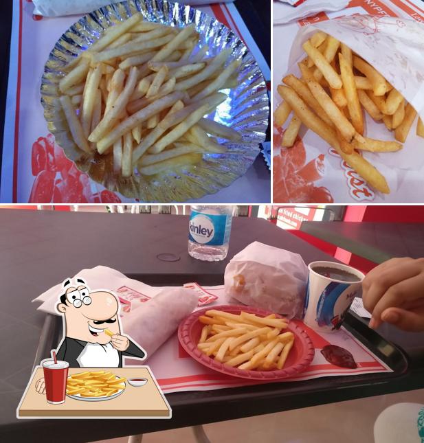 French fries at AFC AMERICAN FRIED CHICKEN