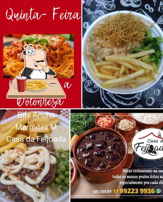 Batata frita em Casa da Feijoada