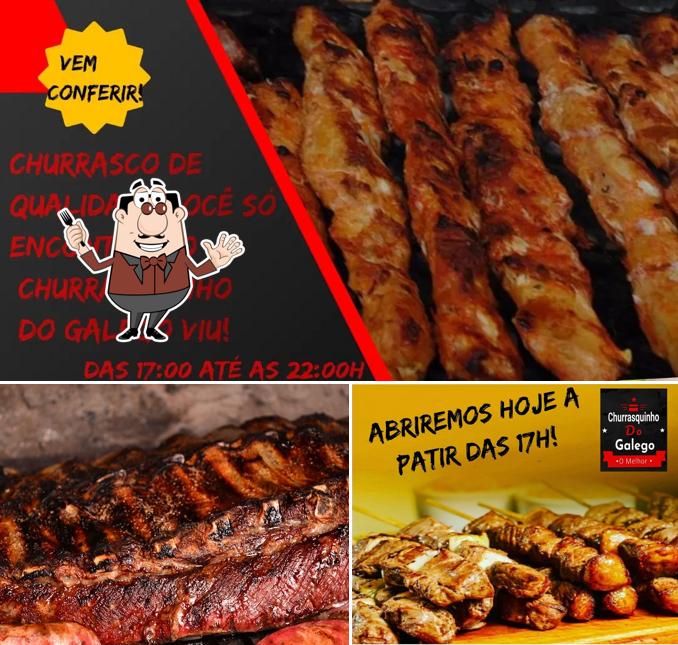 Comida em Churrasquinho do Galego