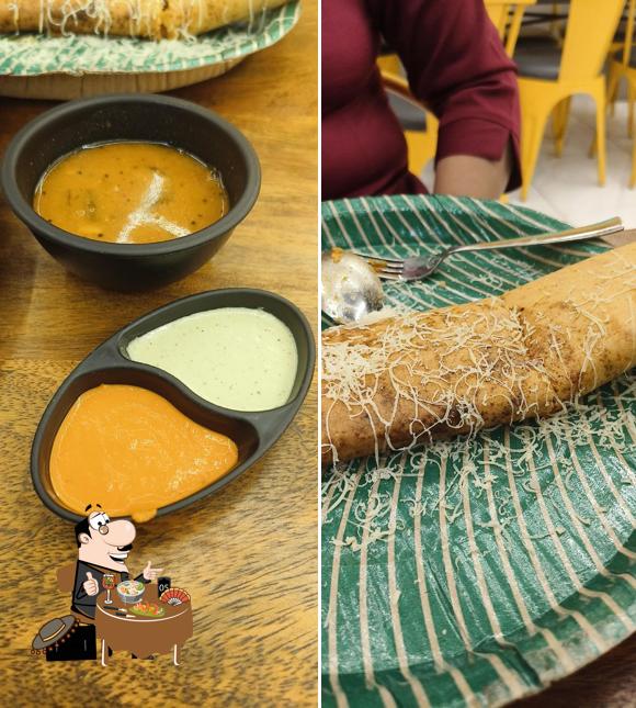 Food at Dosa Crush Vadodara