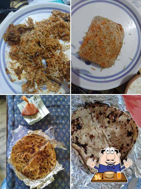 Food at Heritage restaurant and pg