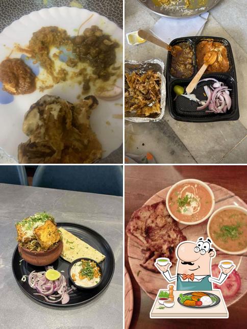 Food at Naan Junction Amritsari Stuffed Chur Naan