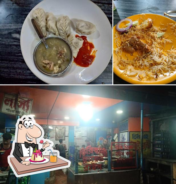 Teen Bhai Restaurant provides a selection of sweet dishes