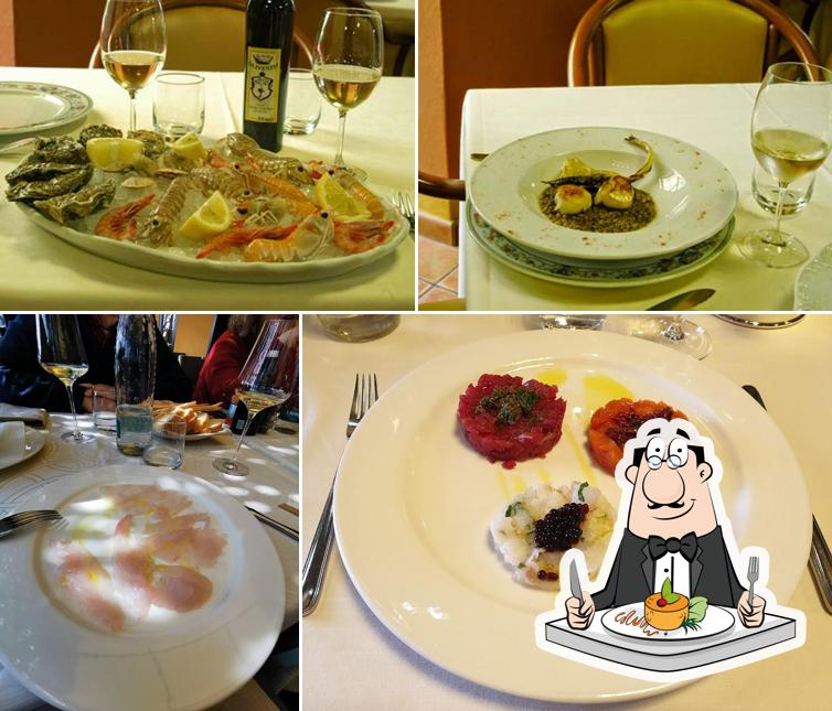 Cibo al Ristorante La Biscia