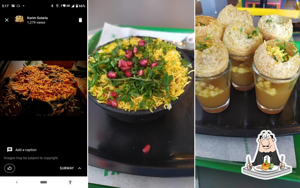 Meals at CHAAT ADDA