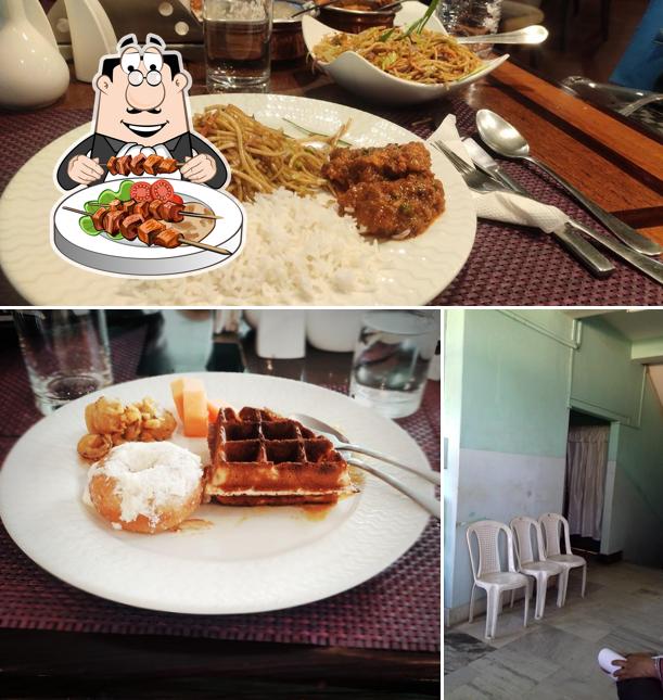 The restaurant's food and interior