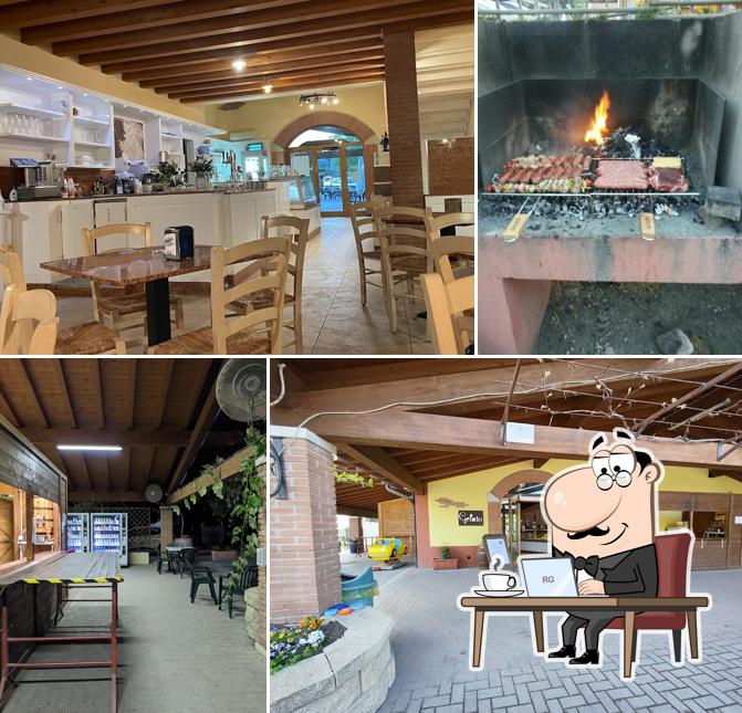 Gli interni di Agrigelateria Manzati