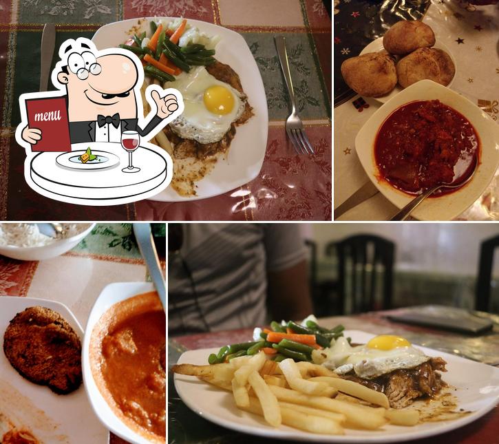 Food at Godinho Bar and Restaurant
