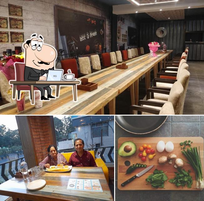 Take a seat at one of the tables at Kanta Chhuri