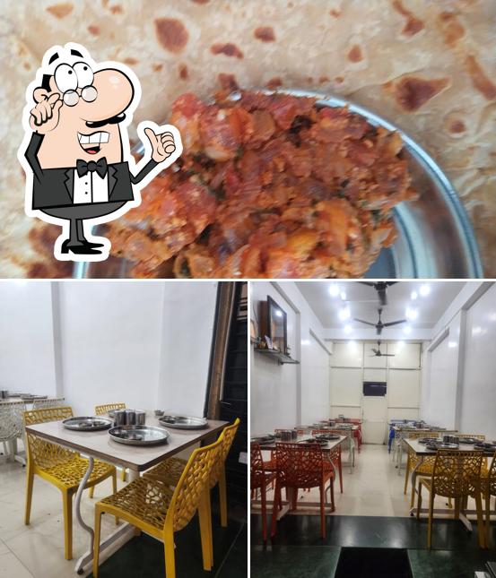 The photo of interior and food at Niranjan Bhojnalay And Girls and Boys Hostel