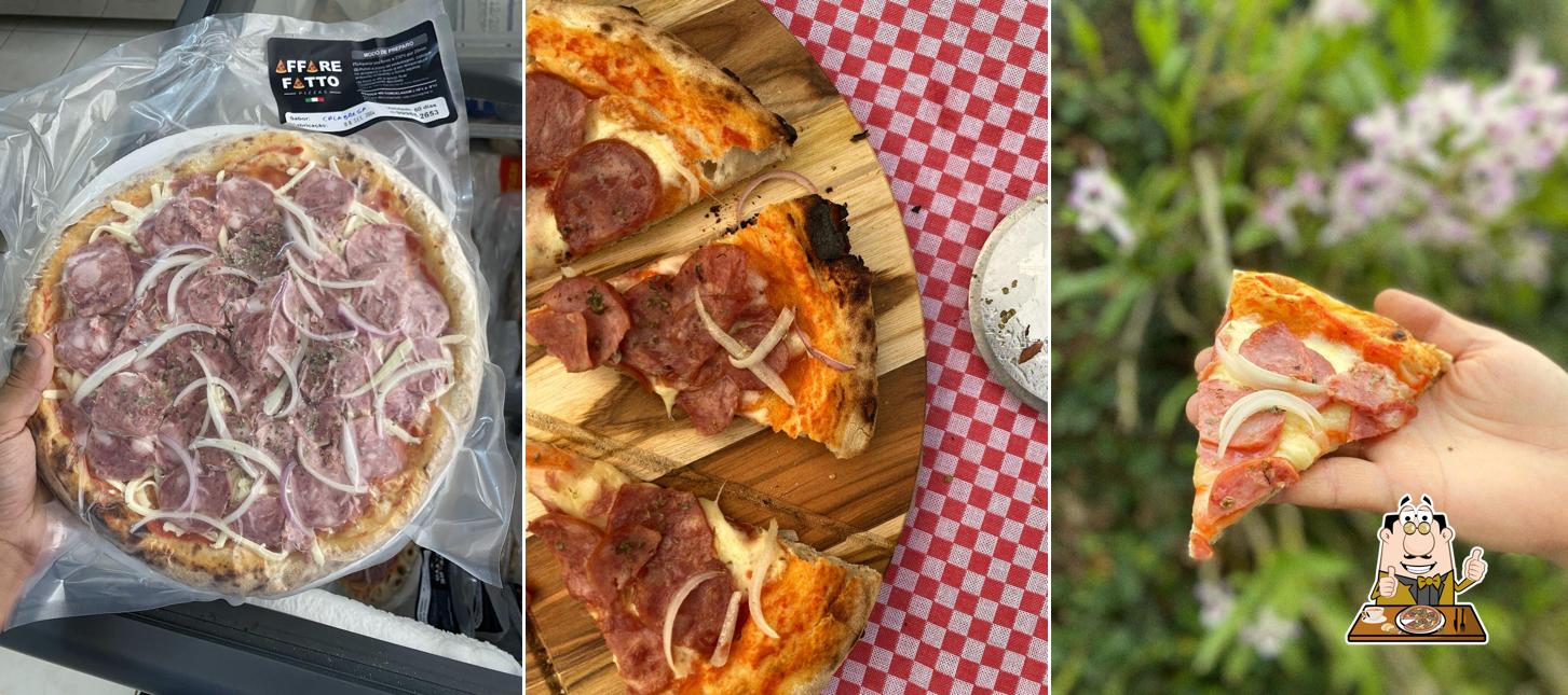 Affare Fatto Pizzas Italianas Pré assadas e congeladas
