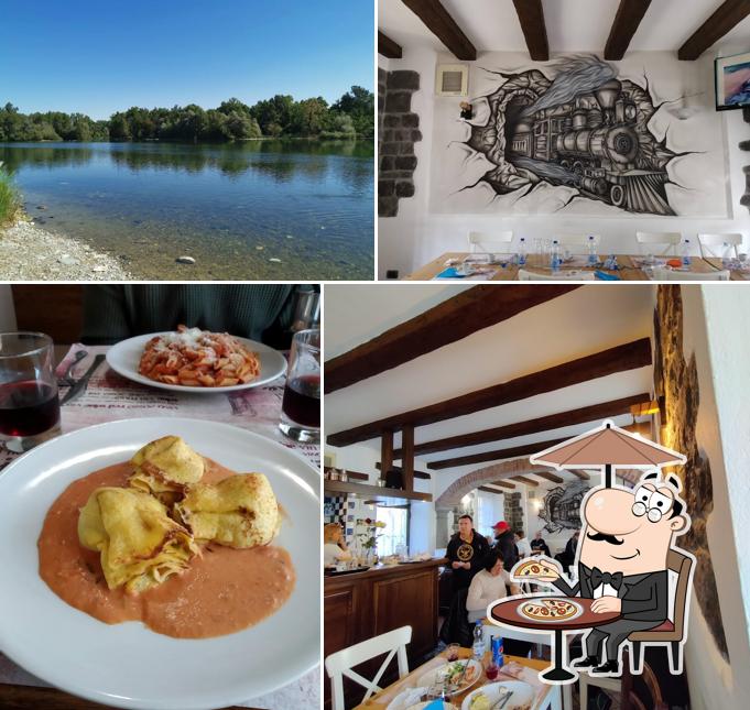 Gli esterni di Alla Vaporiera