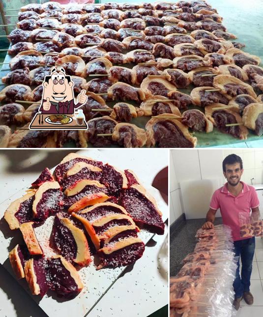 Peça pratos de carne no Churrasco Goiano/Xinguara