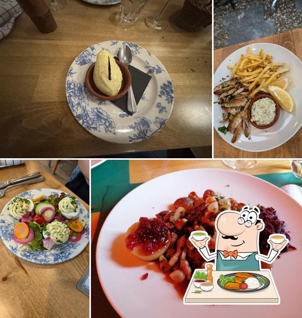 Mousse al cioccolato al La Pinte du Châtelard