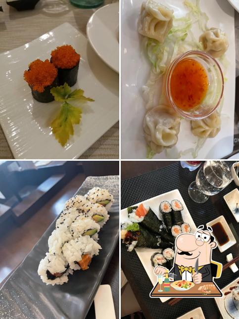 Platti al Ristorante Giapponese Hokkaido