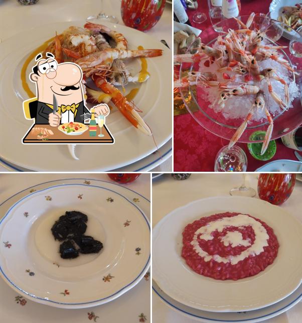 Scampi al Ristorante Margherita