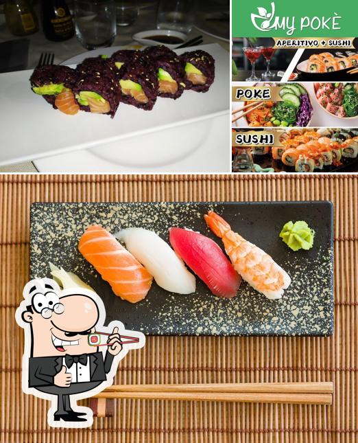 Prova le diverse opzioni di sushi