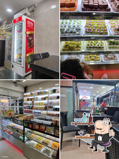 The interior of Sri Annapurna sweets