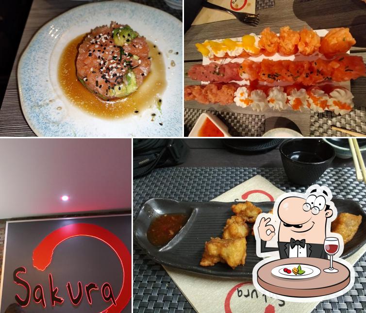 Cibo al Ristorante Sushi Sakura