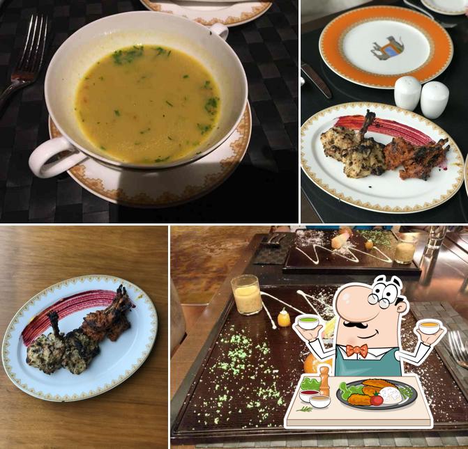 Food at Ssaffron - Shangri-La Hotel