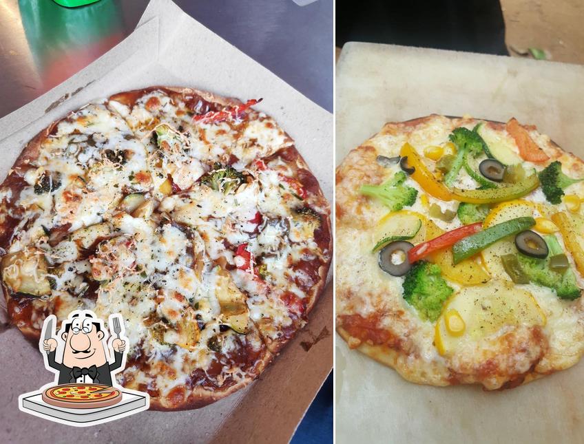 Try out different types of pizza