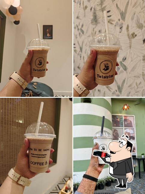 Milk tea at The Lazy Leaf