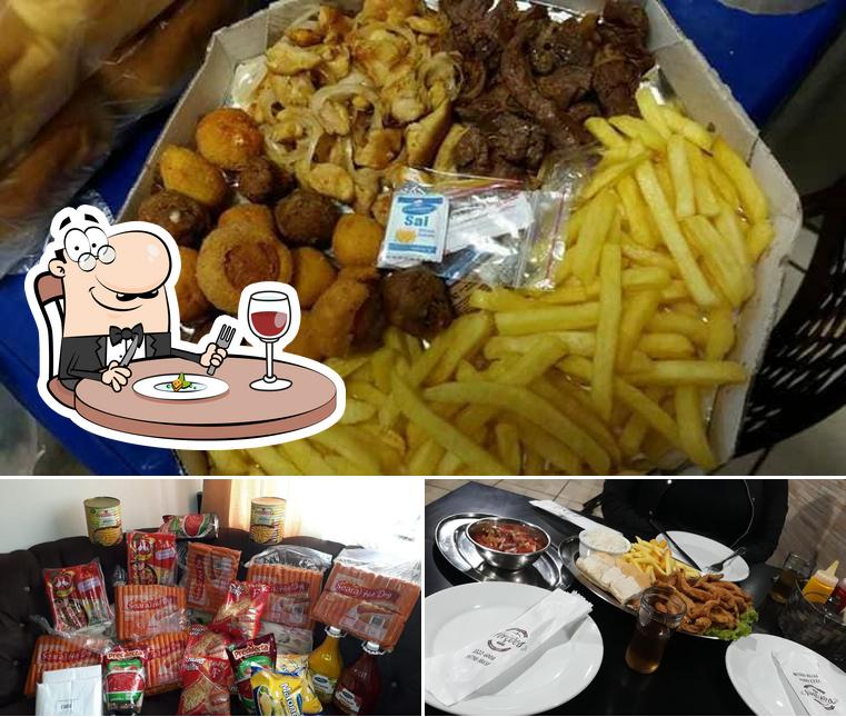 Comida em Casa das Porções (Lanches, Torre de Batata e Porções)