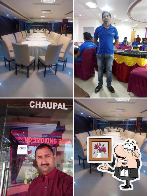 Check out how Chaupal Restaurant and guest house looks inside